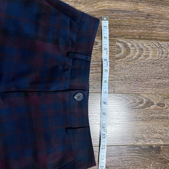 Scotch & Soda Check Wide Leg Ankle Pants - Picture 8 of 12